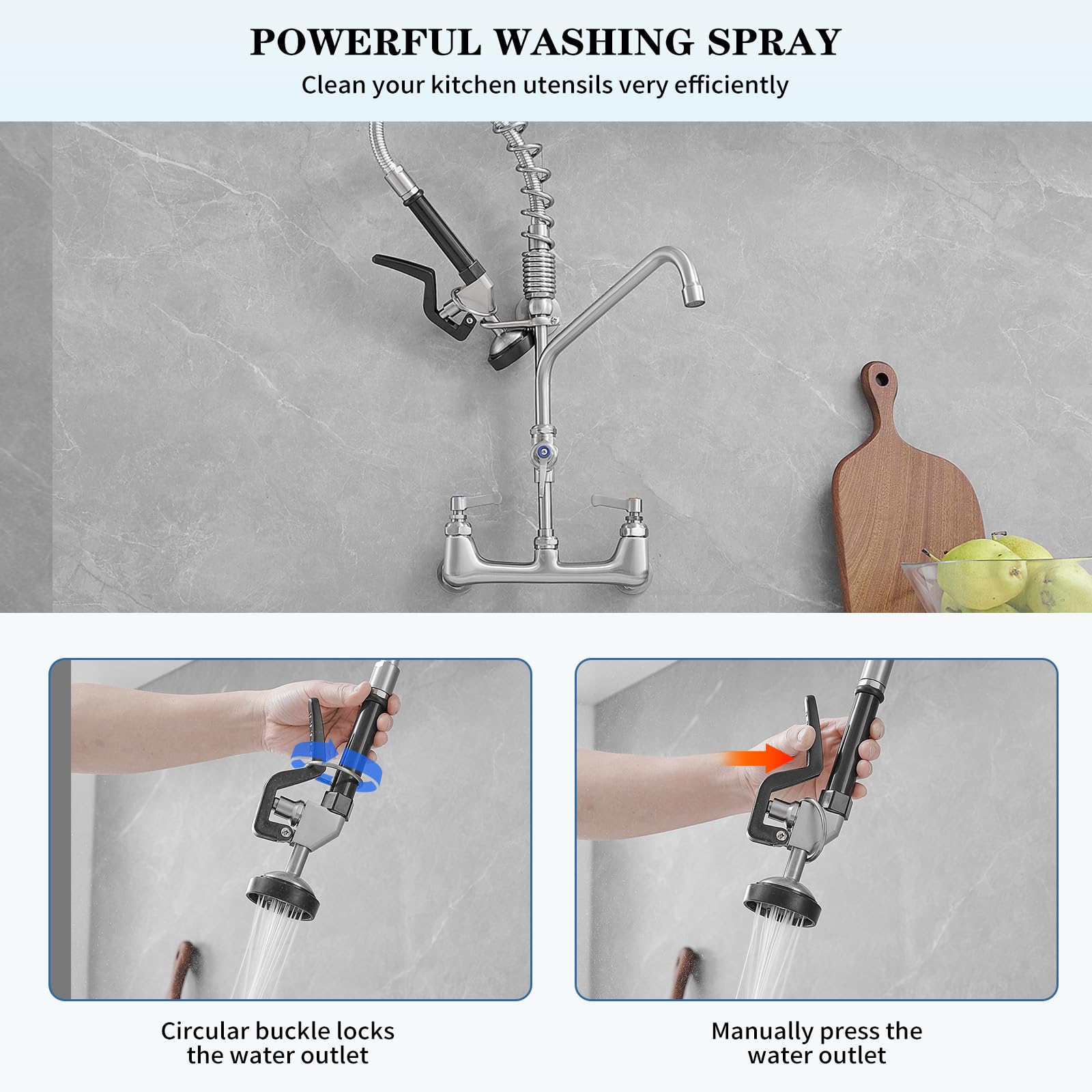 Commercial Kitchen Sink Faucet - 20