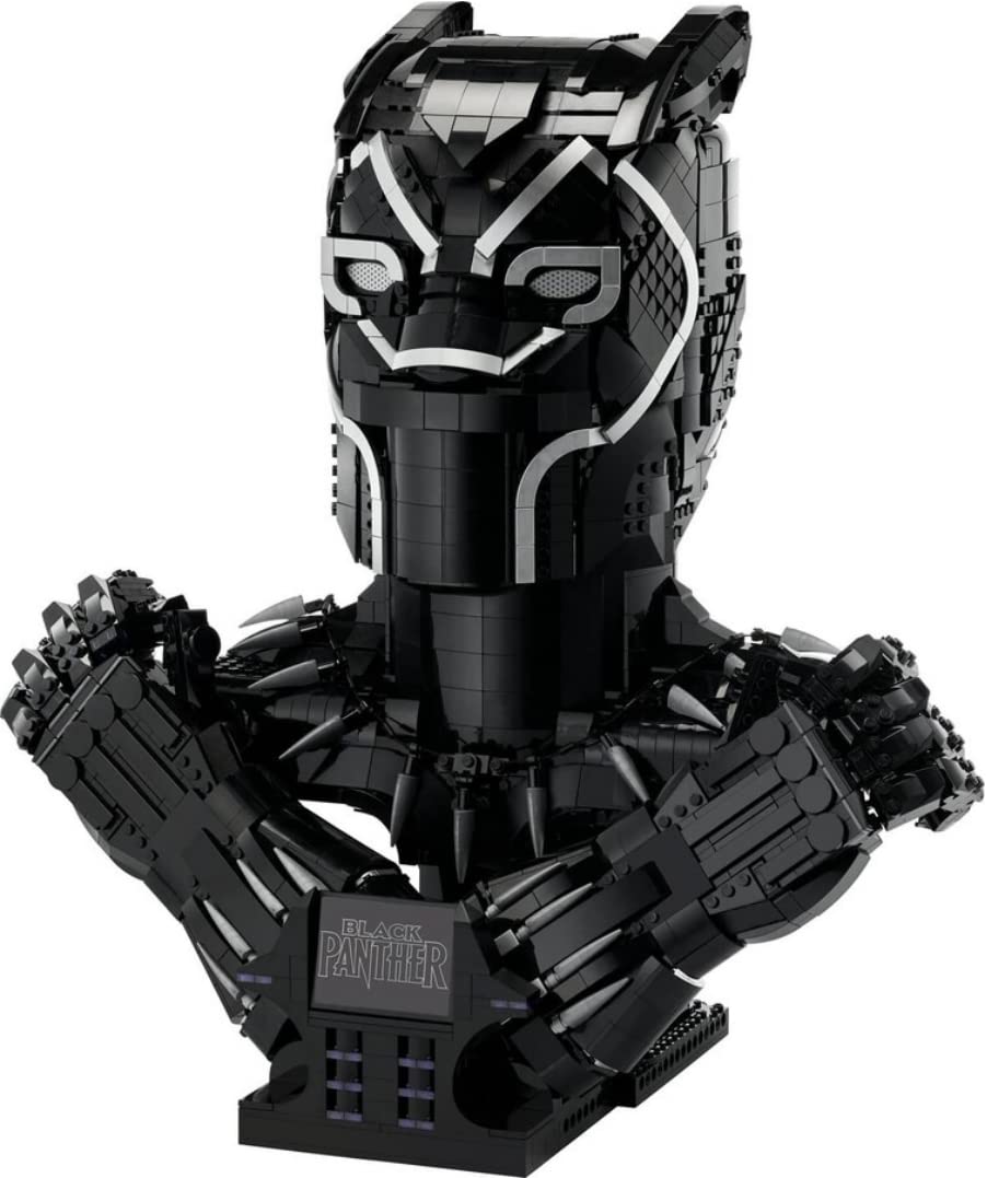 LEGO Super Heroes Black Panther (76215) Building Set - Official Marvel Superhero Toy for Kids & Collectors - Perfect for Creative Play & Display