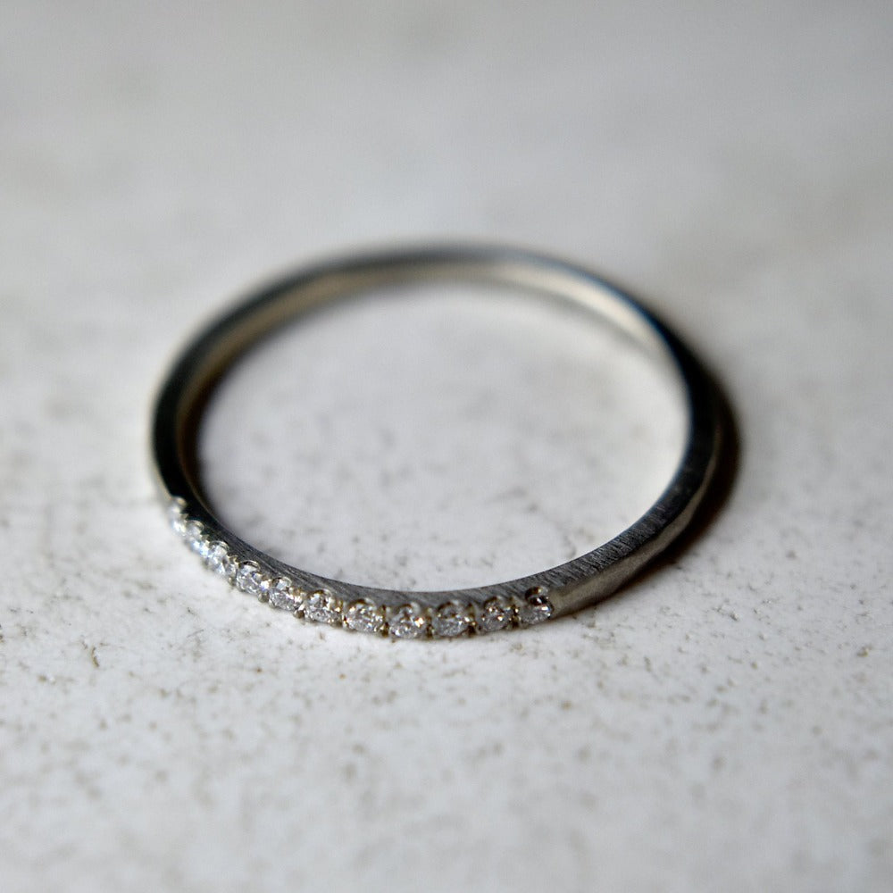 Elegant 'Ava' Diamond Wedding Band for Women - Perfect for Engagement, Anniversary & Special Occasions