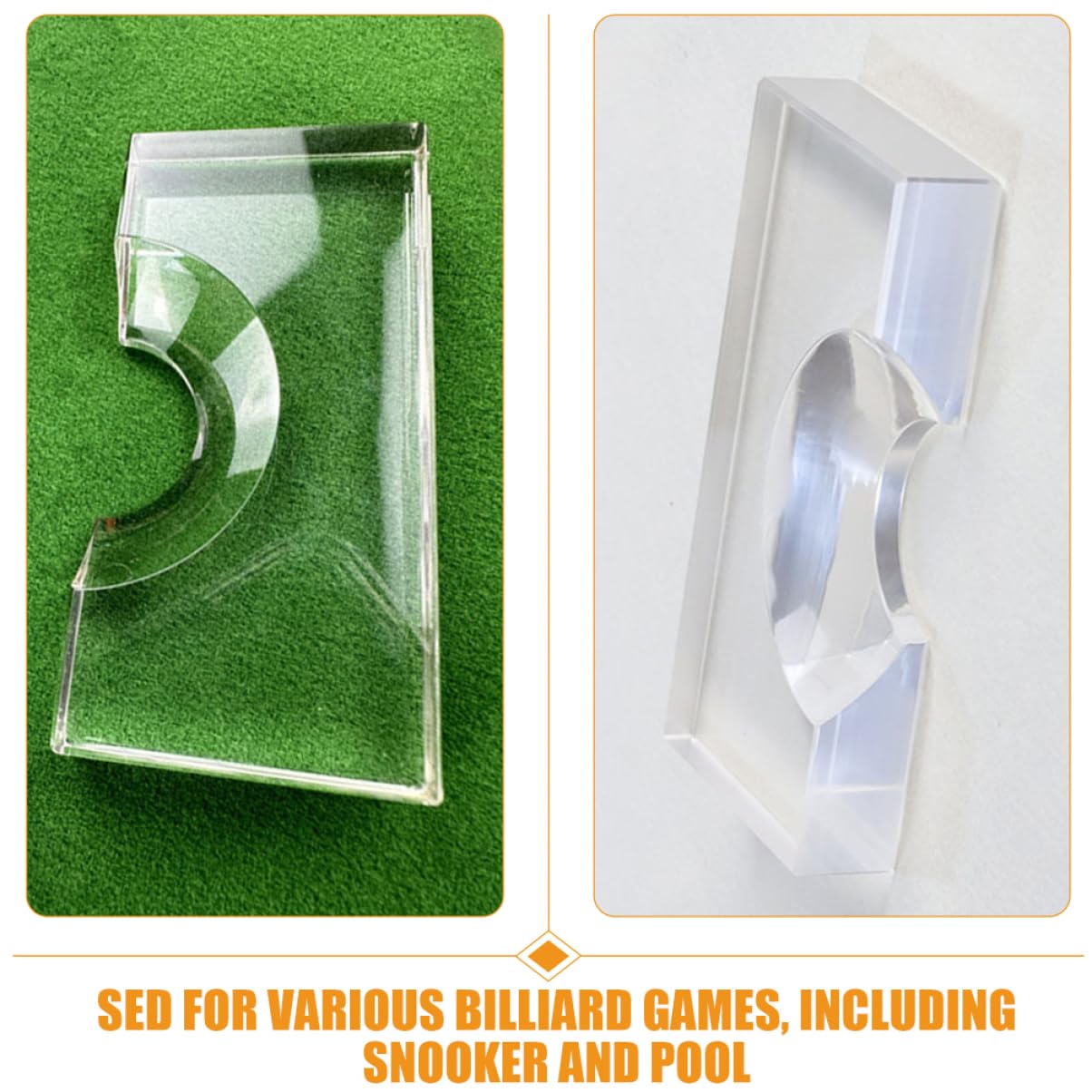 SUPVOX Acrylic Billiard Ball Locator & Snooker Position Marker - Tabletop Ball Holder for Pool & Snooker Games - Perfect for Home Game Rooms, Bars, and Indoor Recreation