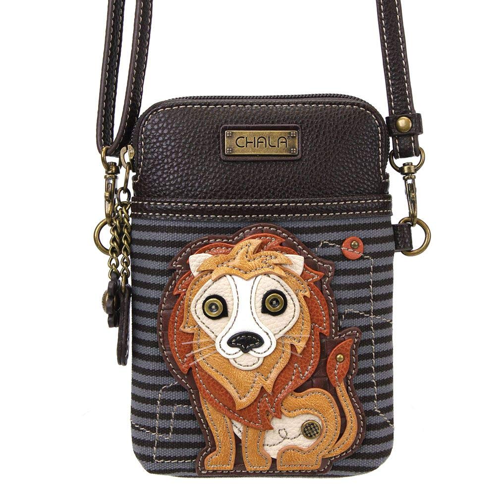 Chala Lion Print Crossbody Phone Bag for Women - Stylish & Functional Purse for Everyday Use, Travel, and Lion Lovers