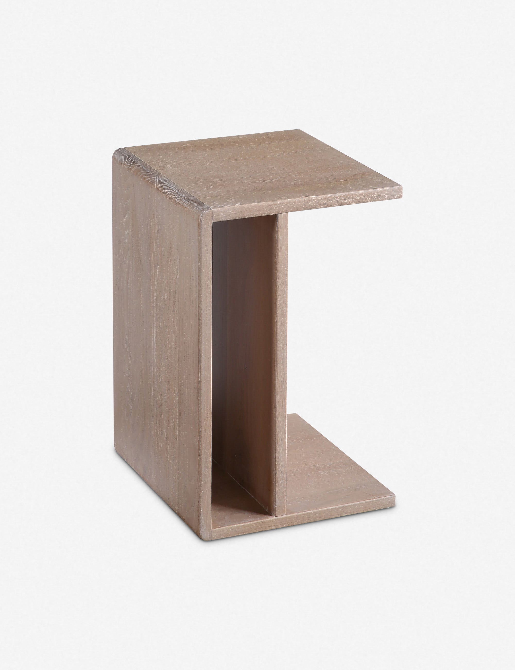 Modern Ahn Side Table - Small End Table with Storage Shelf for Living Room, Bedroom & Office - Stylish Accent Table for Home Decor