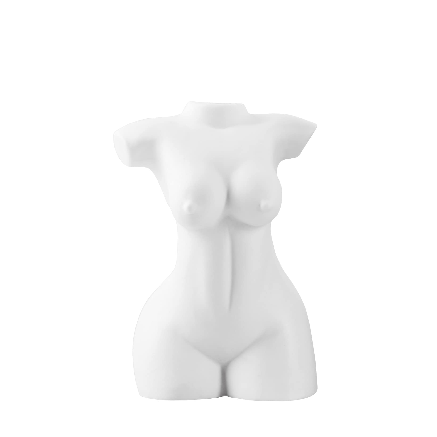 Elegant Feminine Body Vases - Artistic Curve Ceramic Vases with Unique Undressed Design, Modern Bohemian Home Decor for Living Room, Bedroom & Office - Perfect Gift for Birthday, Anniversary & Housewarming - Creative Floral Arrangement Centerpiece