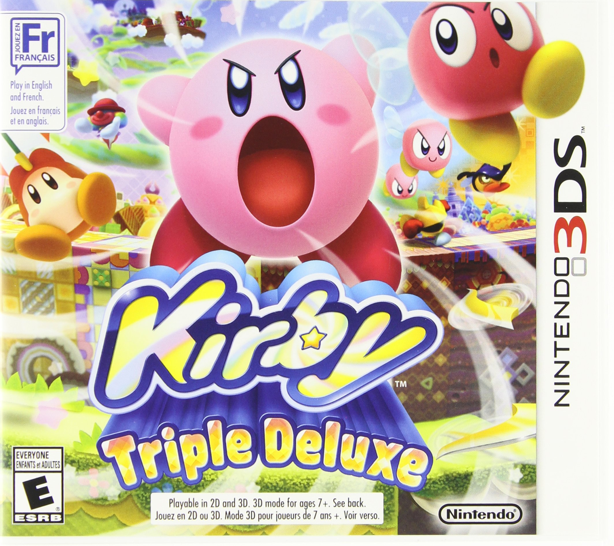 Kirby Triple Deluxe Game for Nintendo 3DS - Fun Adventure Platformer with Copy Abilities | Perfect for Kids & Family Gaming On-The-Go