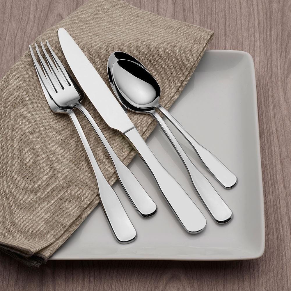 Landyn 20-Piece Stainless Steel Flatware Set - Service for 4 - Elegant Silverware for Everyday Dining, Dinner Parties & Gifts - Dishwasher Safe Cutlery Set