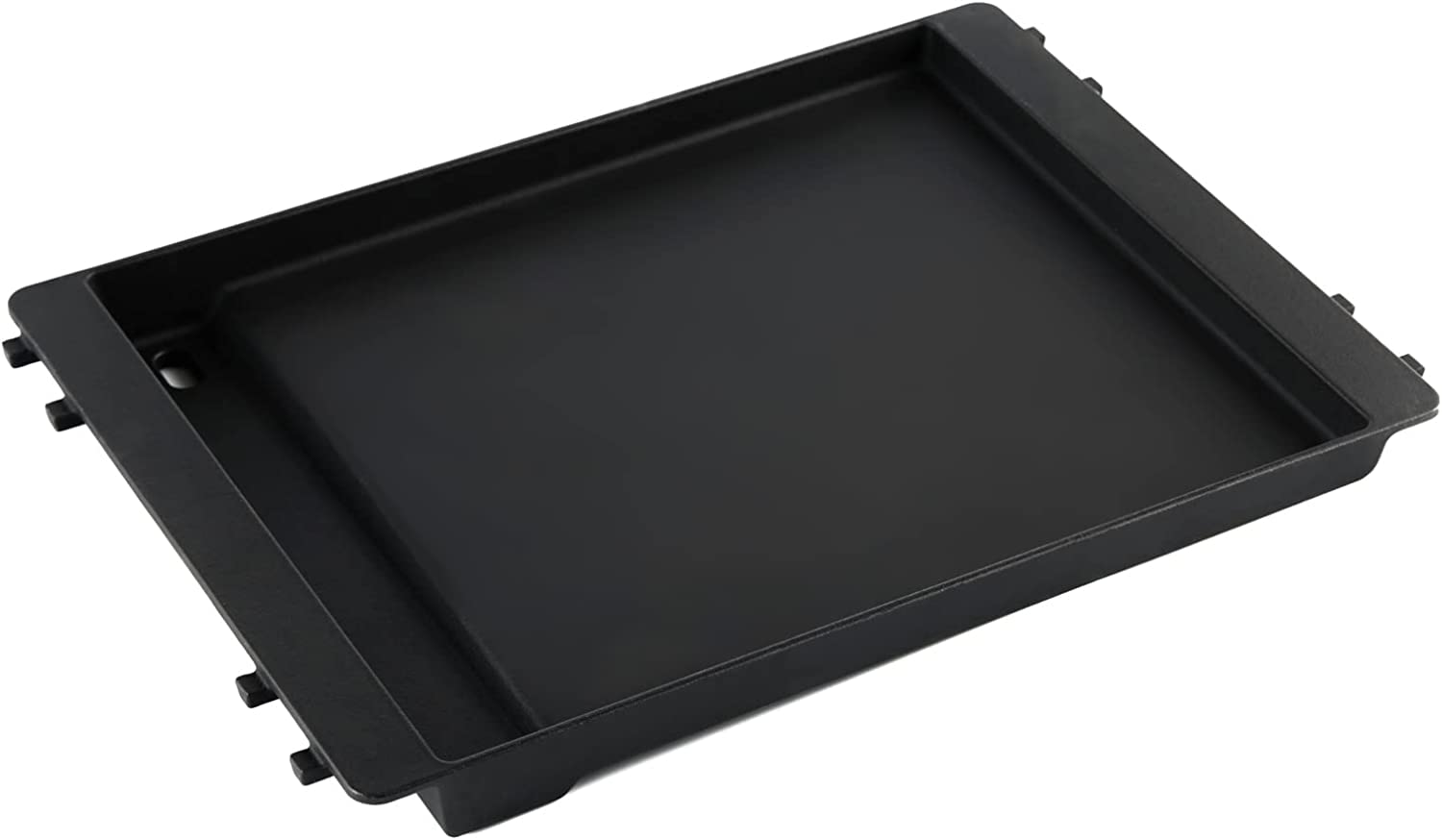 Weber Genesis 300 Grill Griddle Replacement Parts - Compatible with Genesis E-310, E-320, E-330, S-310, S-320, S-330, EP-310 Models - Heavy Duty Cast Iron Griddle Pan & Flat Top for Gas Grills - Perfect for Outdoor BBQ, Backyard Cooking & Camping