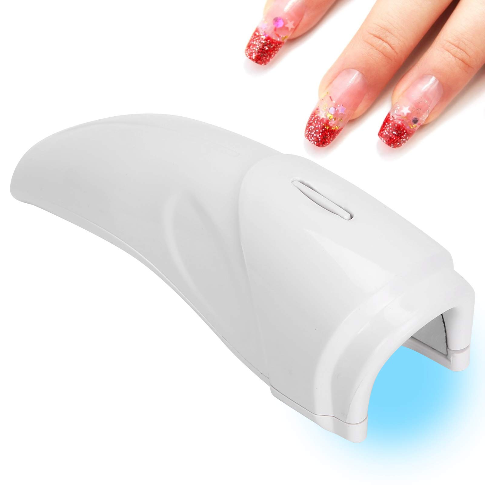 Portable UV LED Nail Dryer for Gel Polish - Quick Drying Anti-Oil Nail Lamp for Home & Salon Manicure - Perfect for DIY Nail Art & Professional Nail Care