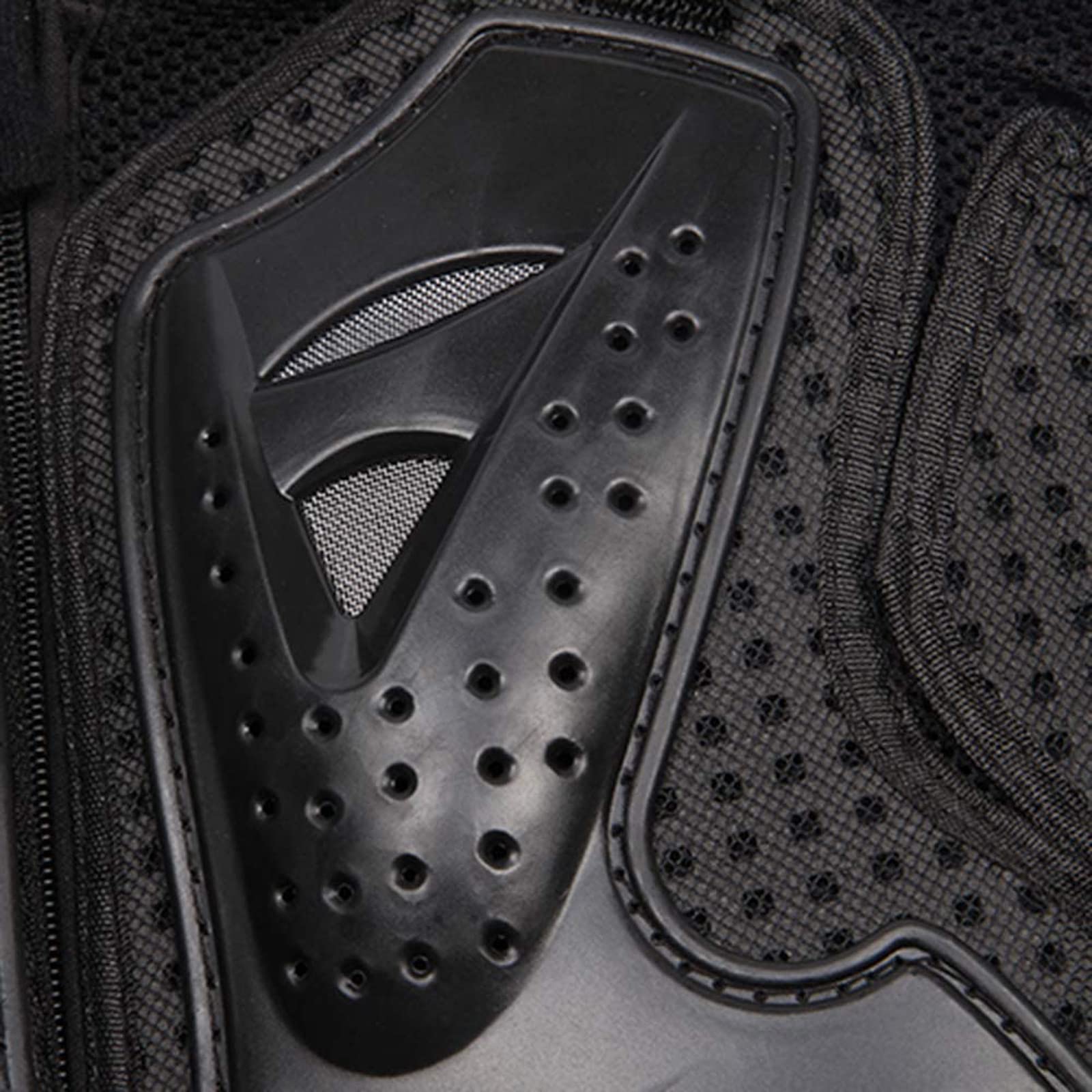 Motorcycle Armor Jacket - Spine & Chest Protection for Motocross & MTB Riding