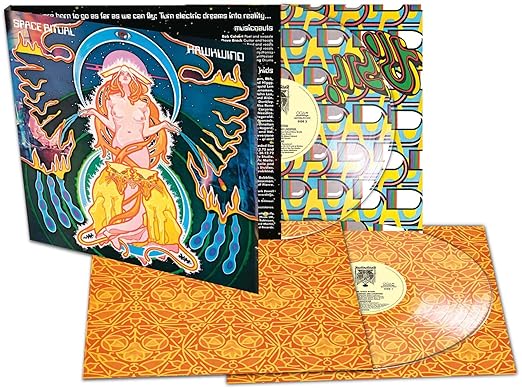Hawkwind Space Ritual 50th Anniversary Edition Vinyl LP Record - Limited Collector's Edition for Music Lovers & Vinyl Enthusiasts, Perfect for Home Listening & Gifts
