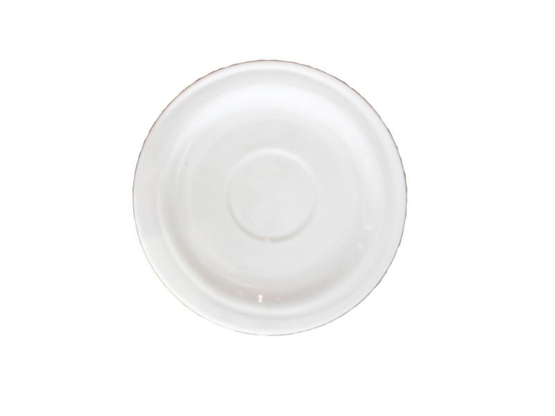 BergHOFF Hotel 5-Piece Porcelain Saucer Set - Elegant White Coffee Cup Plates for Restaurants, Cafes & Home Tea Parties - Perfect for Afternoon Tea, Dessert Serving & Formal Dining