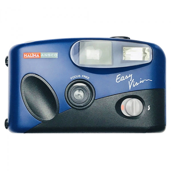 Vintage Halina Ansco Easy Vision 35mm Film Camera - Retro Point & Shoot with Built-in Flash | Perfect for Travel, Street Photography & Collectors