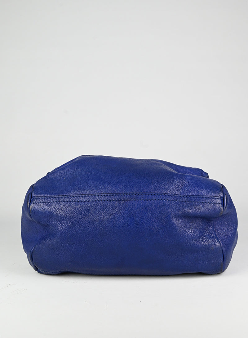 Givenchy Pandora Leather Handbag in Blue - Luxury Crossbody Bag for Women, Perfect for Work, Travel & Evening Events