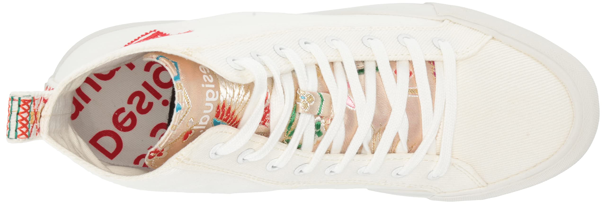 Desigual Women's Fashion Sneakers - Comfortable Casual Walking Shoes for Women | Perfect for Everyday Wear, Gym, and Outdoor Activities