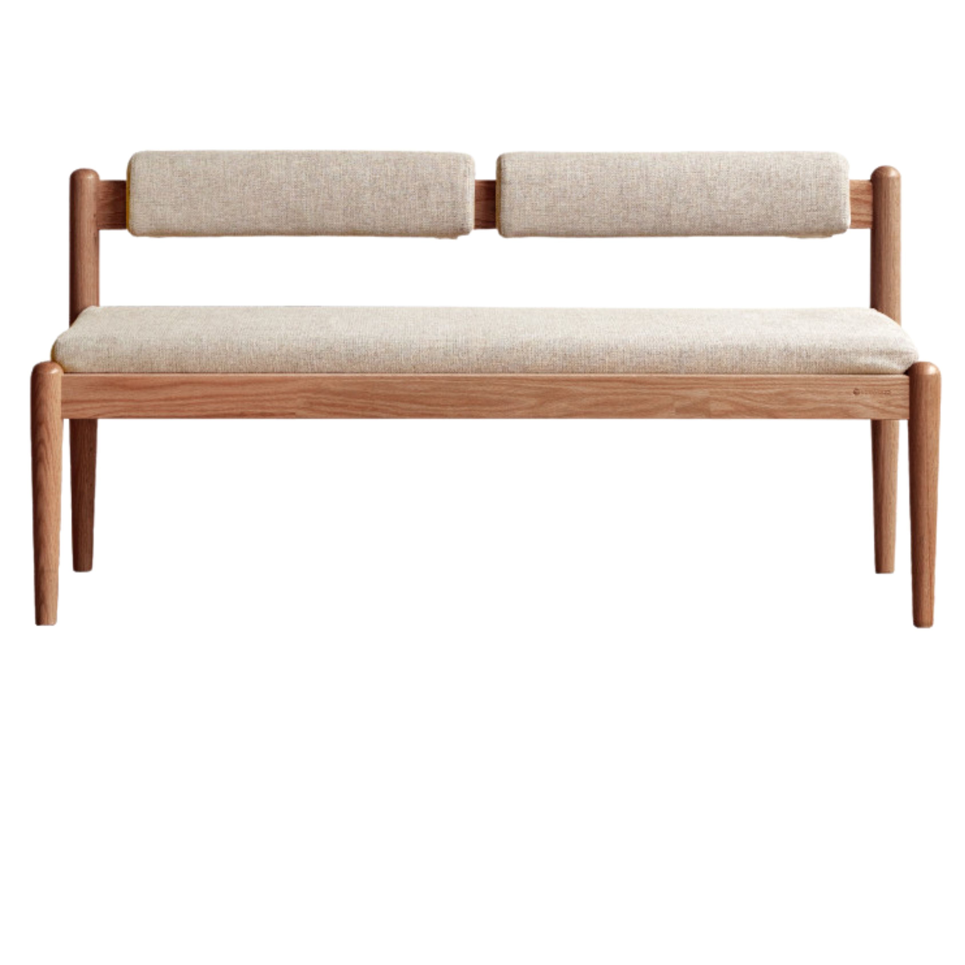 41.3x18.5x25.6 inch /105x47.5x65сm /  Walnut color/  Oak long bench gravel white