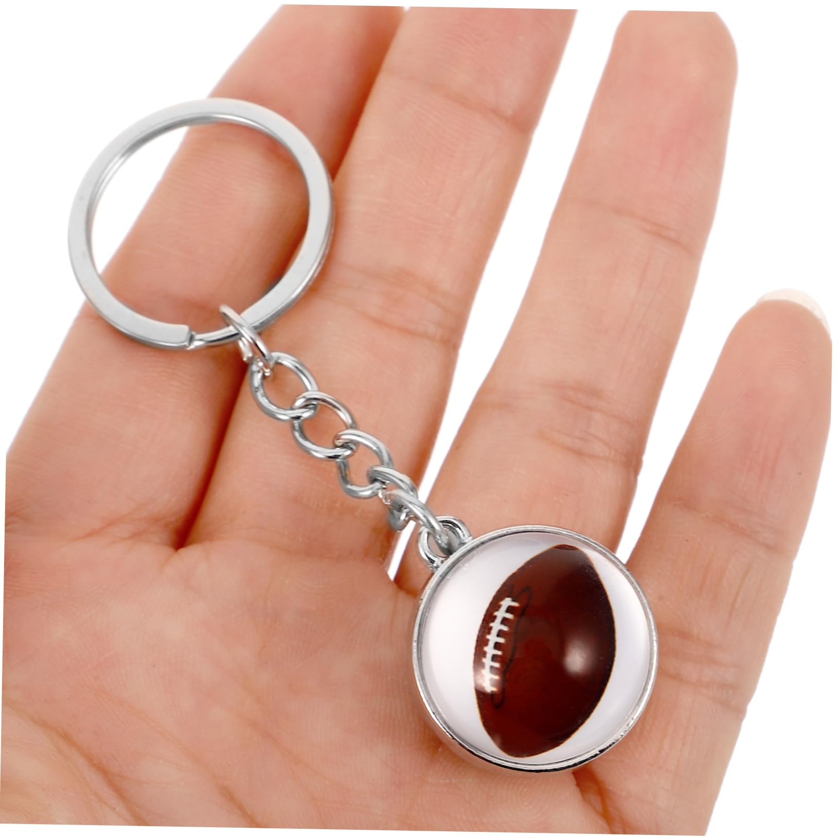BCOATH Sports Theme Keychain - Olive Green Keyring Pendant for Athletes, Sports Events & Competition Prizes - Perfect for Gifts, Team Rewards & Fan Accessories