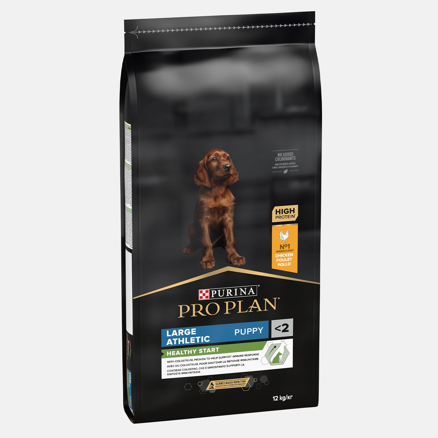 Purina Pro Plan Large Breed Puppy Dry Dog Food with Real Chicken - High Protein for Athletic Puppies, Supports Muscle Growth & Joint Health - Ideal for Active Large Breed Puppies Training & Outdoor Activities