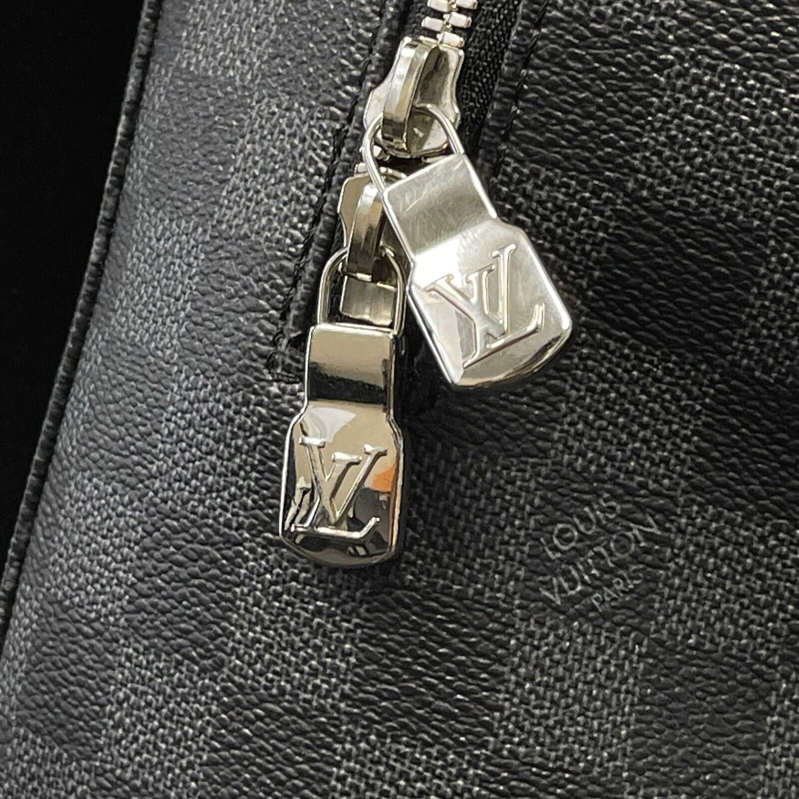 Louis Vuitton Campus Backpack - Gray Damier Graphite 3D Canvas - Stylish & Durable Laptop Backpack for Work, School & Travel