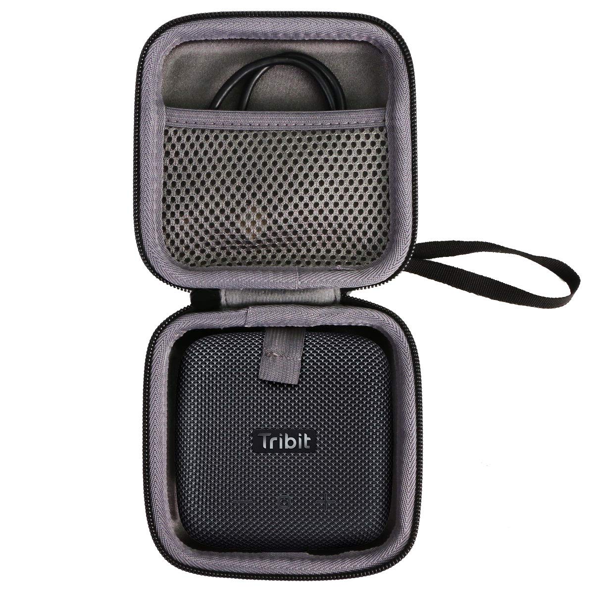 Aenllosi Protective Storage Case for Tribit StormBox Micro 1 & 2 Bluetooth Speakers - Waterproof Travel Pouch (Black) | Perfect for Outdoor Adventures, Beach Trips & Daily Commute