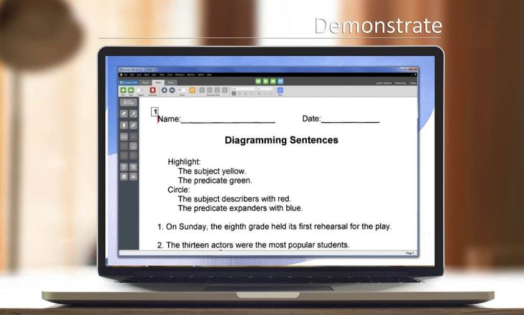 Kurzweil 3000 English Learning Software (Standalone Version) - Improve Reading & Writing Skills for Students with Dyslexia - Perfect for Home & Classroom Use