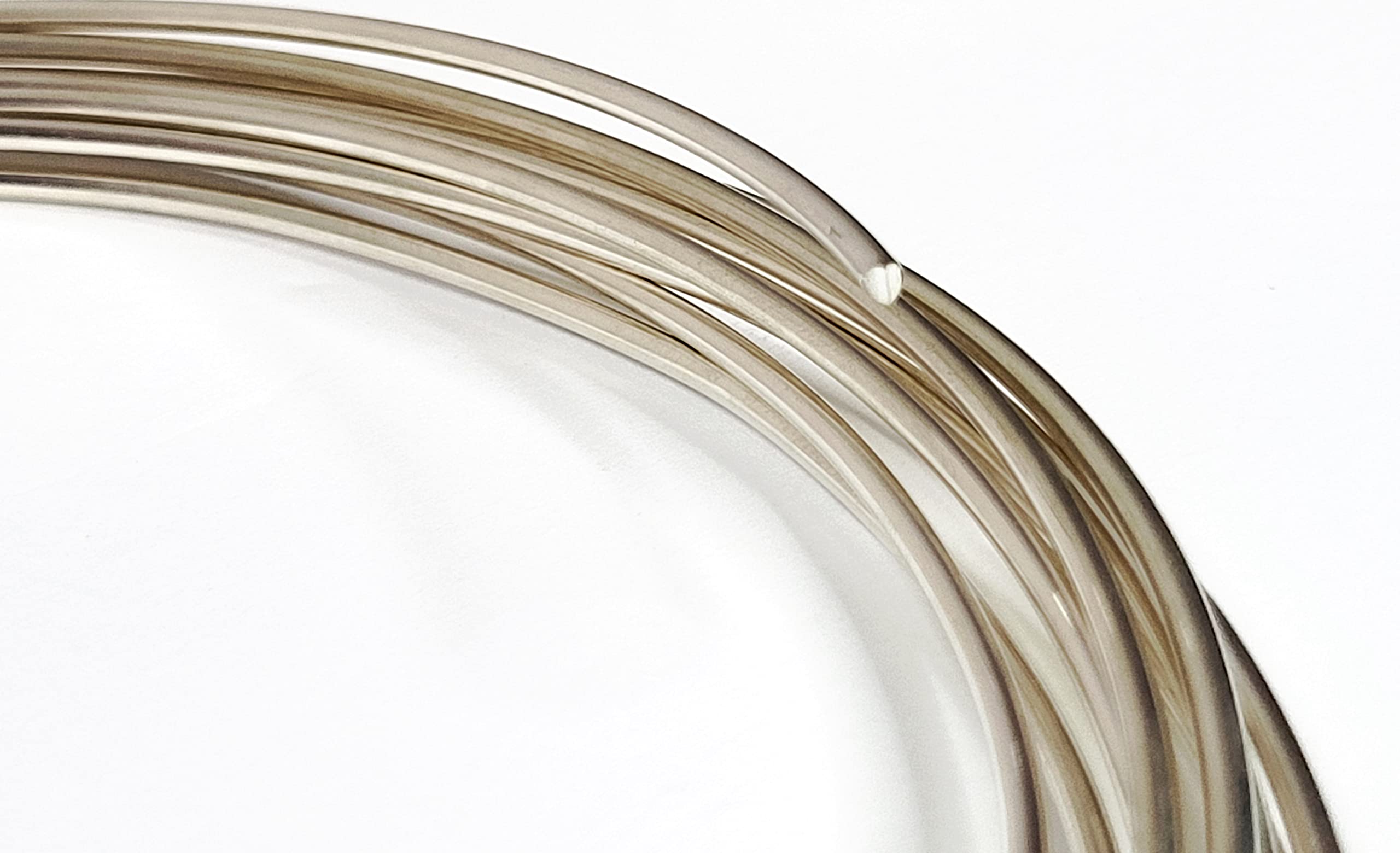 11 Gauge Round Dead Soft 925 Sterling Silver Wire - 5 Feet Jewelry Making Supplies for Bracelets, Necklaces & DIY Craft Projects | WIZART Premium Quality