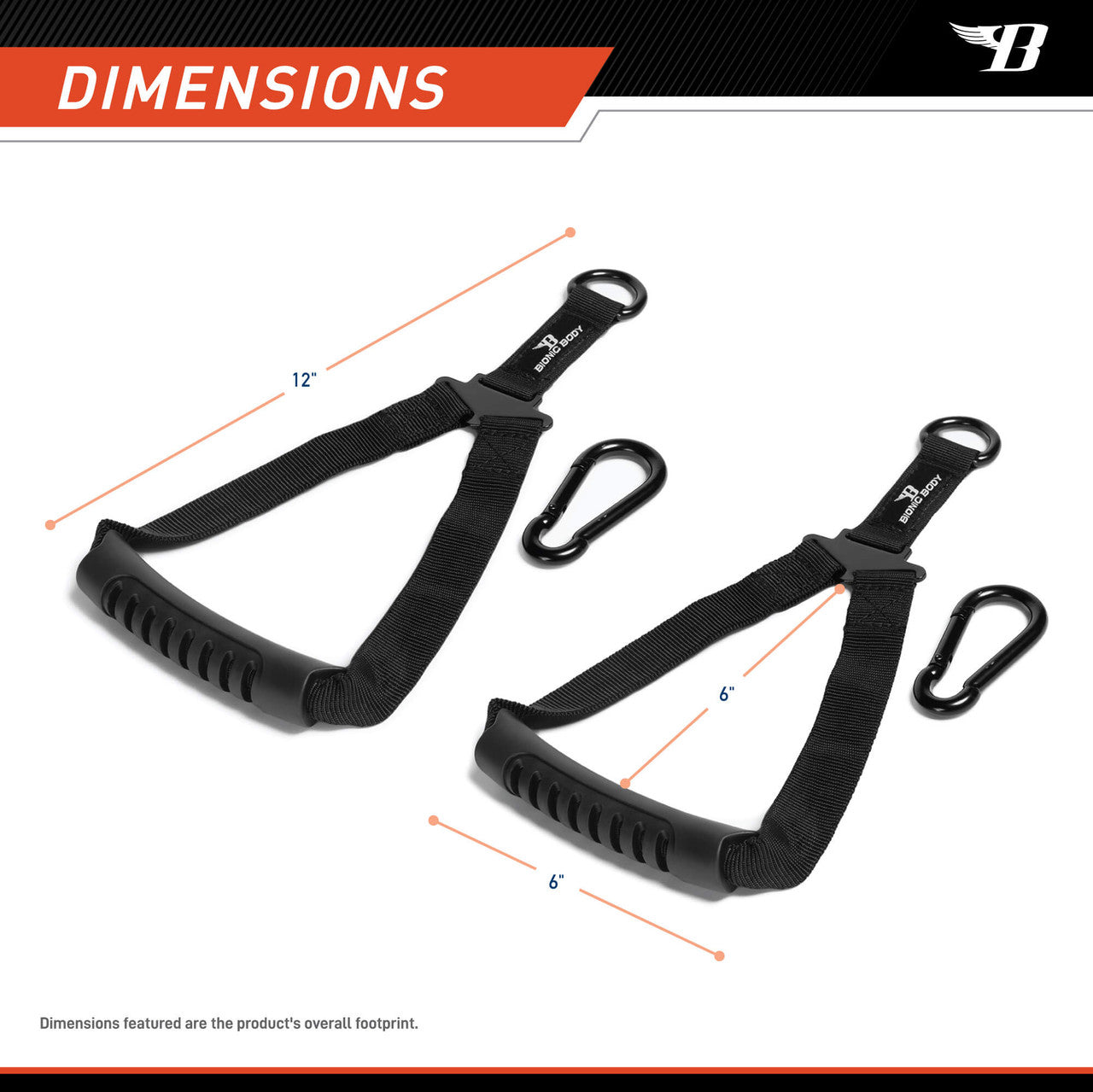 Bionic Body Single Grip Handles - Premium Workout Equipment for Strength Training | Home Gym & Fitness Accessories for Weightlifting, CrossFit & Functional Training