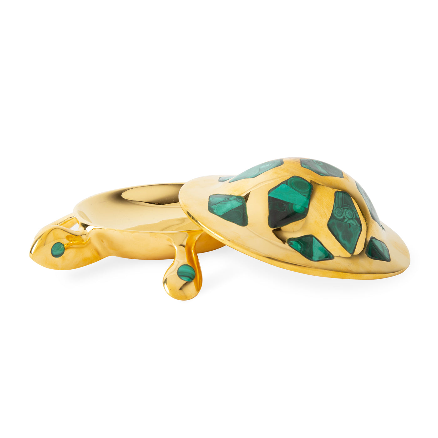 Handmade Brass Turtle Jewelry Box - Elegant Storage for Rings, Necklaces & Small Treasures - Perfect Gift for Home Decor & Organizing Jewelry