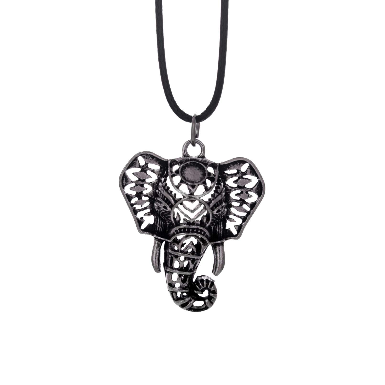 GTHT Elephant Head Car Pendant - Lucky Car Ornament Hanging Decor for Rearview Mirror, Unique Interior Decorative Gift for Family & Friends - Perfect for Road Trips, Commuting & Car Accessories