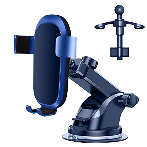 Gravity Car Phone Holder-Blue