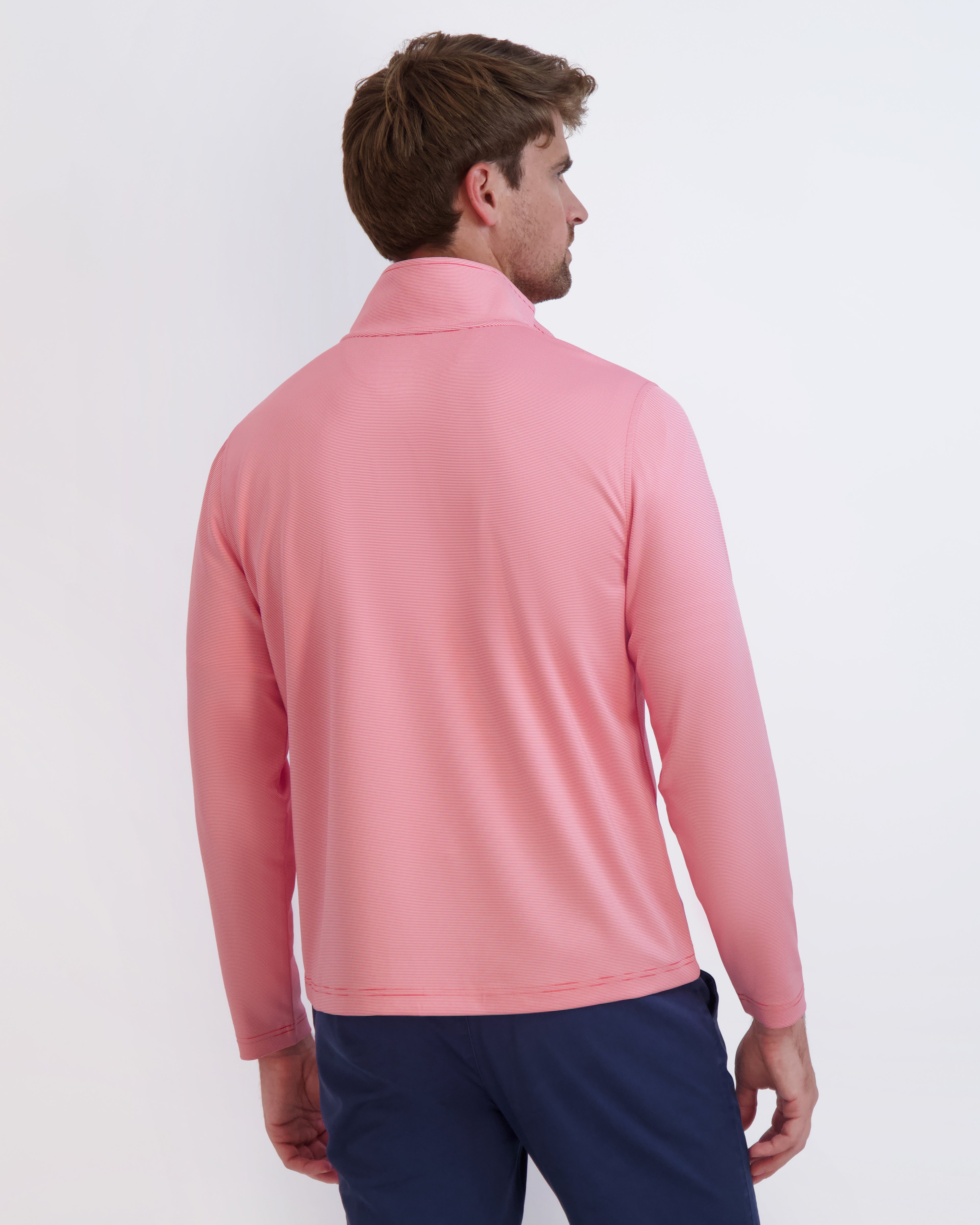 COUGHLIN Men's Quarter Zip Pullover Sweater - Lightweight & Comfortable for Casual Wear, Office, and Outdoor Activities