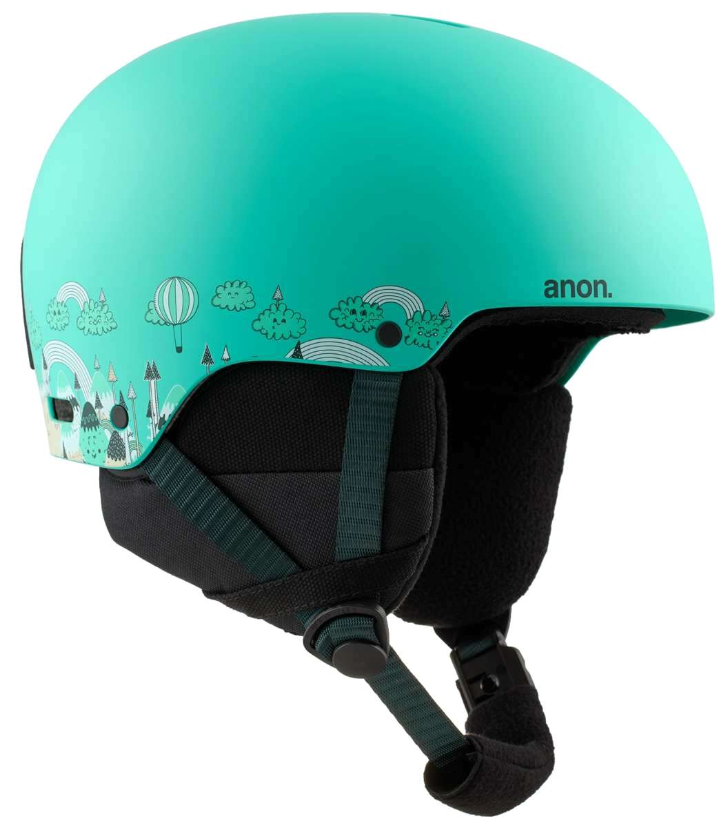 Anon Junior's Rime 3 Helmet 2022-2023 | Kids Snowboard & Ski Helmet | Warm & Protective Winter Sports Gear for Boys & Girls