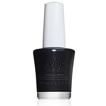 China Glaze Ever Glaze #82334 - Long Lasting Black Nail Polish (0.5 oz) for Salon Quality Manicures at Home, Parties & Special Occasions