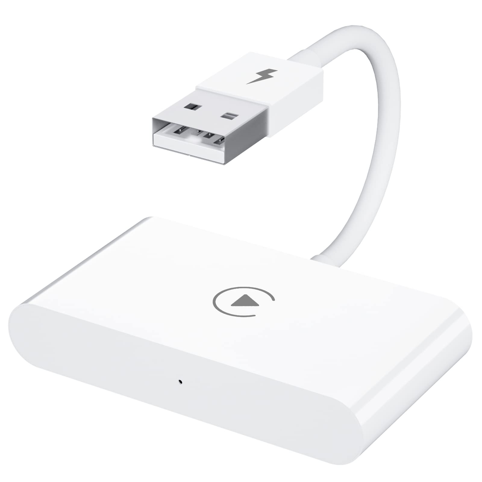 Fastest Wireless CarPlay Adapter for iPhone - Plug & Play for Cars with OEM Wired CarPlay, Online Updates Support - Perfect for Commuting & Road Trips