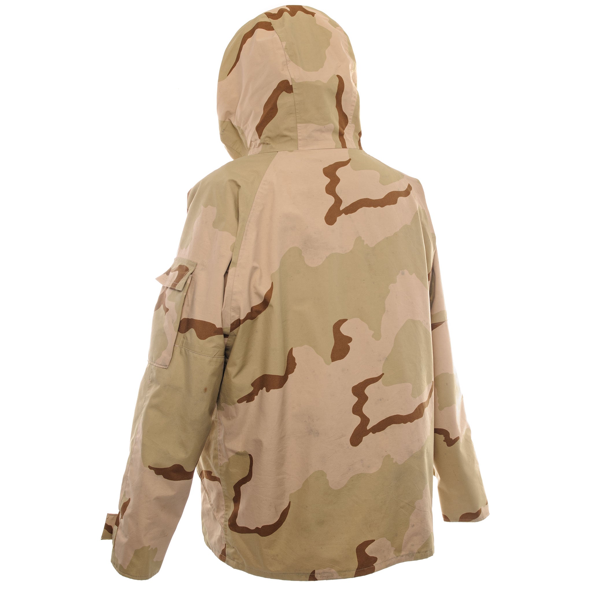 US Army Cold Weather Parka - Desert Camouflage Jacket (2001 Issue, Size Large Regular) | Military Outerwear for Harsh Conditions & Outdoor Adventures