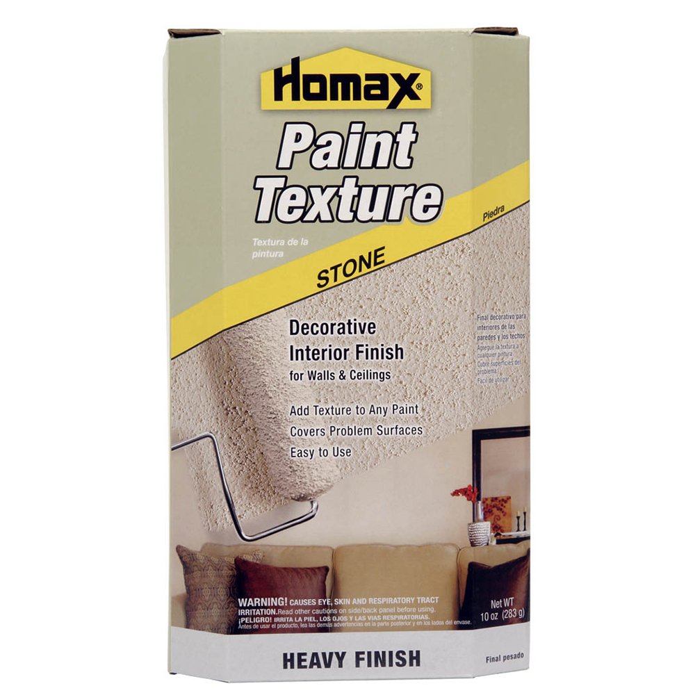 Stone Texture Roll On Paint Additive - Mixes with 1 Gallon of Paint for Decorative Wall Finishes | Perfect for DIY Home Decor, Accent Walls & Creative Painting Projects