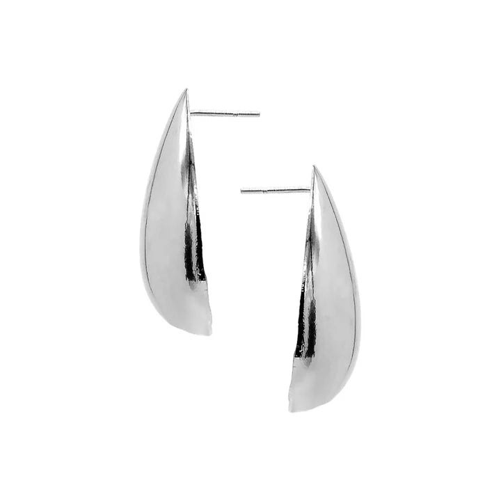 Chunky Teardrop Earrings for Women - Sterling Silver Dangle Earrings | Boho Chic Jewelry for Parties, Weddings & Everyday Wear