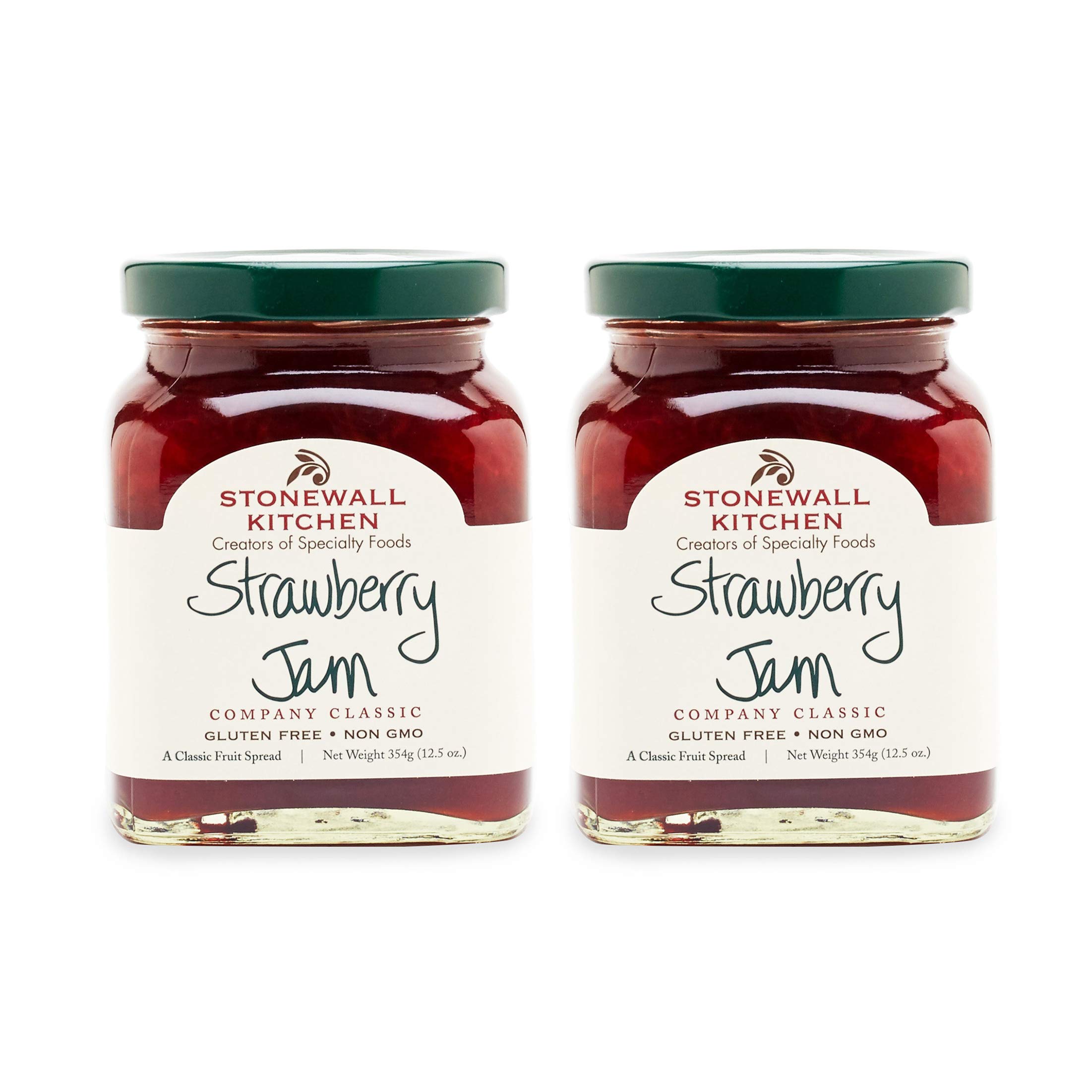 Stonewall Kitchen Double Chocolate Pancake & Waffle Mix with Strawberry Jam 2-Pack - Gourmet Breakfast Bundle for Pancakes, Waffles & Toast - Perfect for Family Brunches & Holiday Gifting