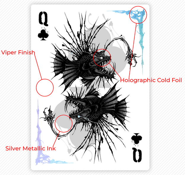 Premium Gilded Ink Beast Collector's Edition Playing Cards - Luxury Deck for Card Games, Magic Tricks & Poker Nights - Perfect Gift for Card Collectors and Game Enthusiasts