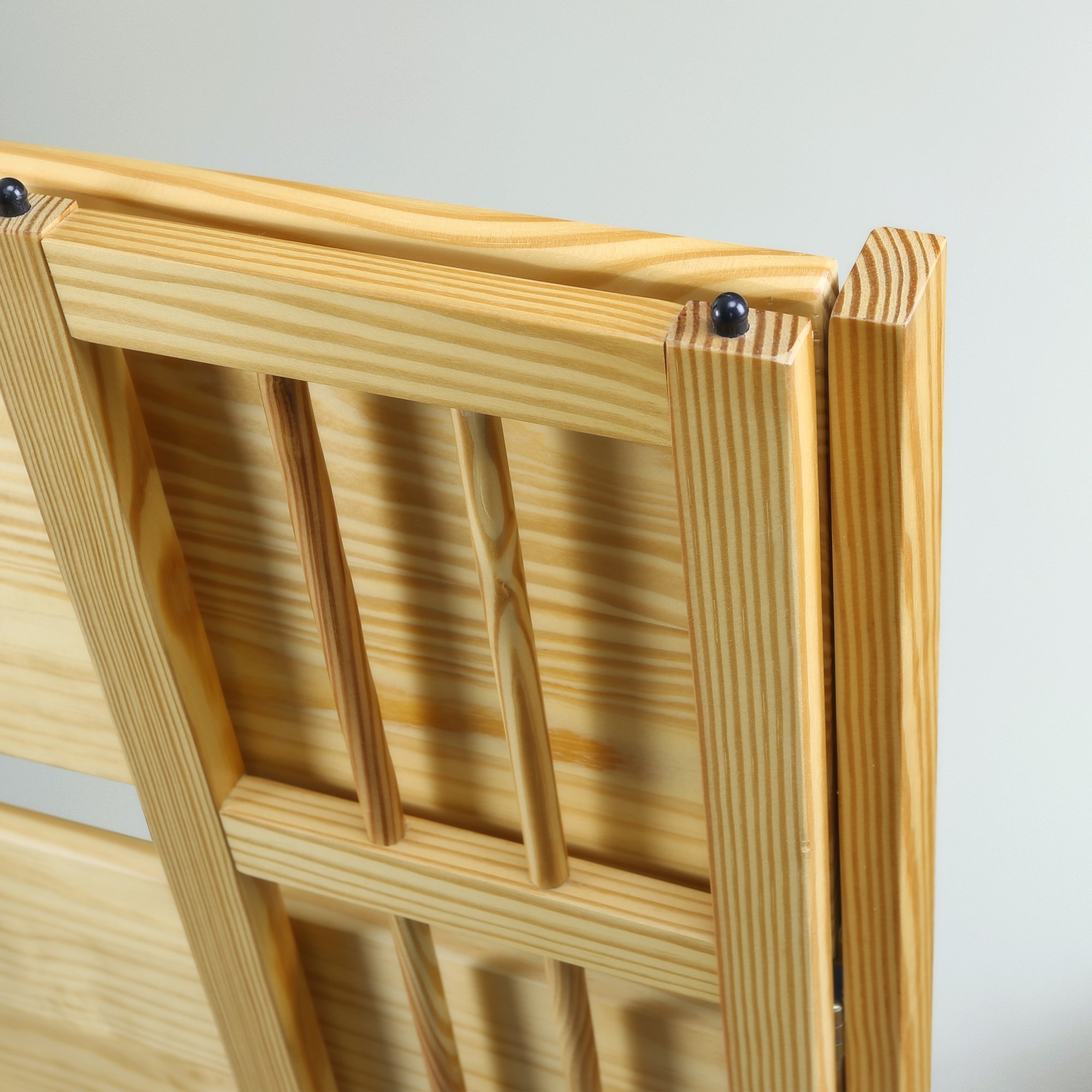 Casual Home 3-Shelf Folding Stackable Bookcase, 27.5