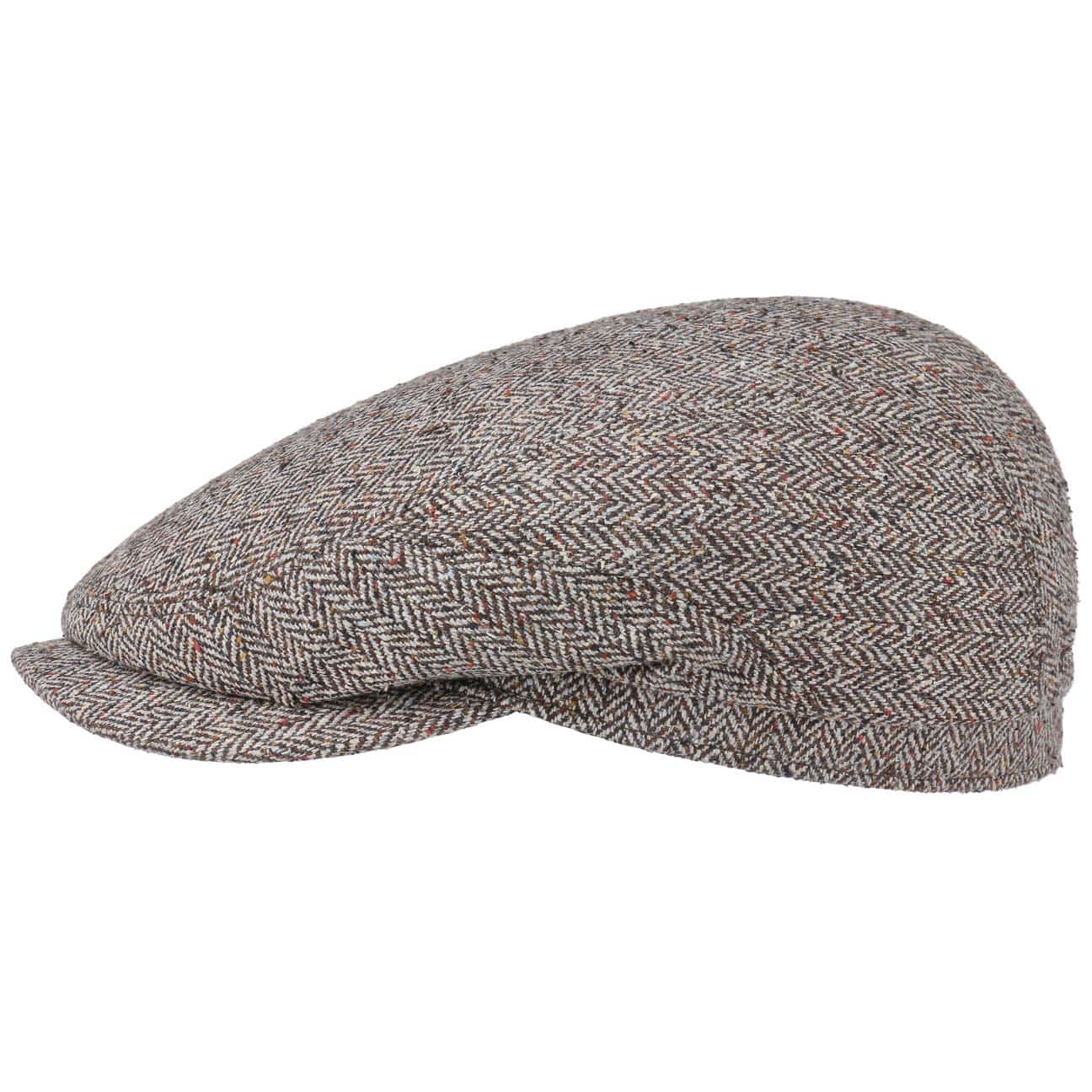 Stetson Belfast Silk Flat Cap for Men - Classic Irish Style Ivy Hat for Casual & Formal Wear - Perfect for Weddings, Golf, and Outdoor Events