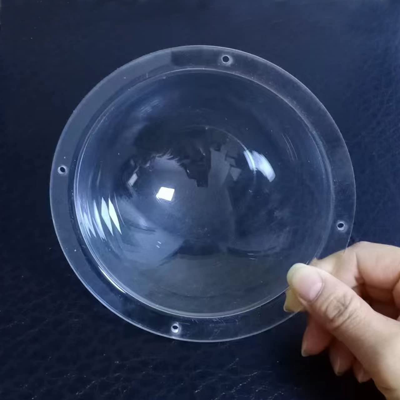 Clear 4.72 Inch (120mm) Acrylic CCTV Dome Cover for Indoor/Outdoor Security Cameras - Replacement Housing for Surveillance Systems - Perfect for Home, Office & Business Security Monitoring