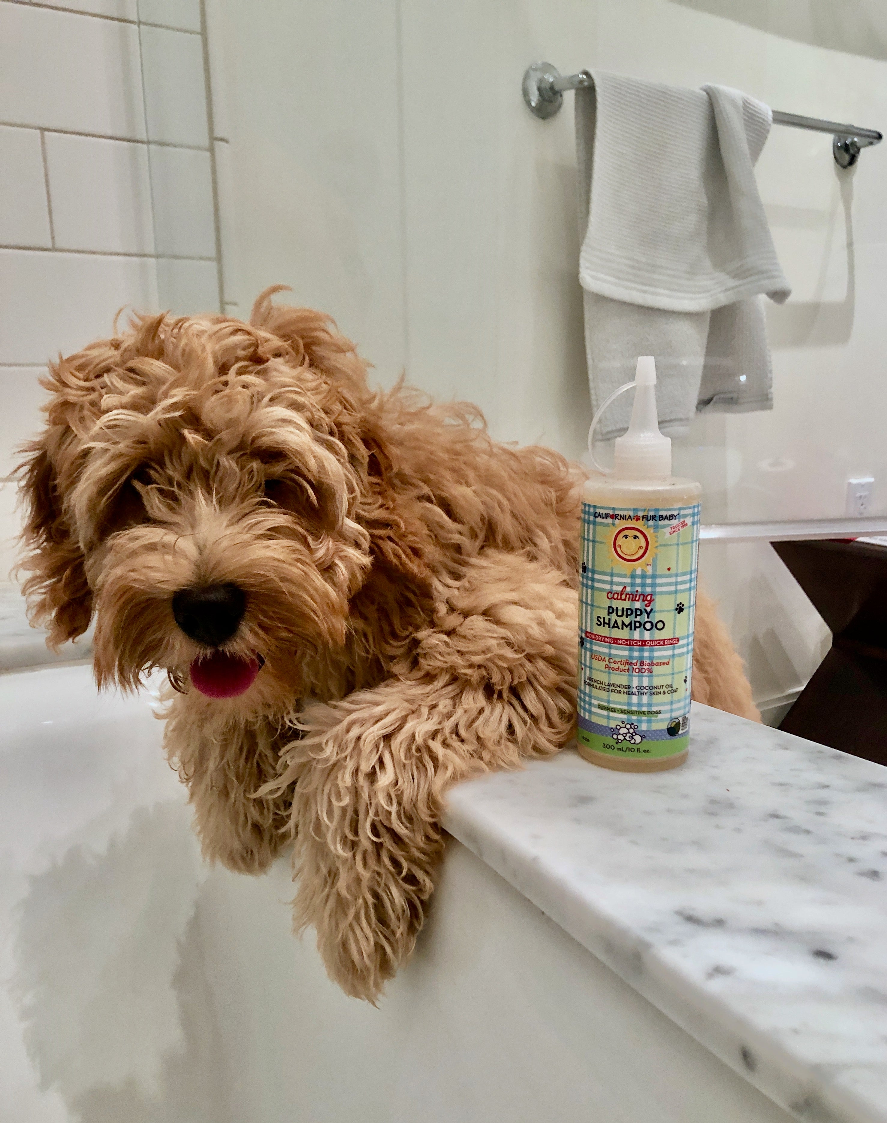 Calming™ Puppy & Dog Shampoo - Gentle Hypoallergenic Wash for Sensitive Skin | Perfect for Bath Time, Grooming & Stress Relief