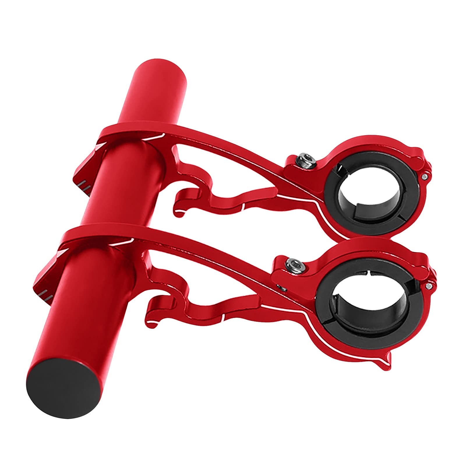 Xipoxipdo Bike Handlebar Flashlight Mount Holder - Adjustable Bicycle Accessories Extender for Secure Light Attachment (Red, One Size) - Perfect for Night Cycling, Commuting & Outdoor Adventures