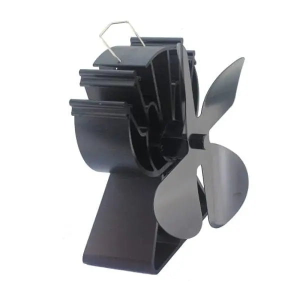 4 Blades Wood Stove Fan VDSF624 - Efficient Heat Circulation for Fireplace, Cabin, and Home Heating - Eco-Friendly Silent Operation for Winter Warmth