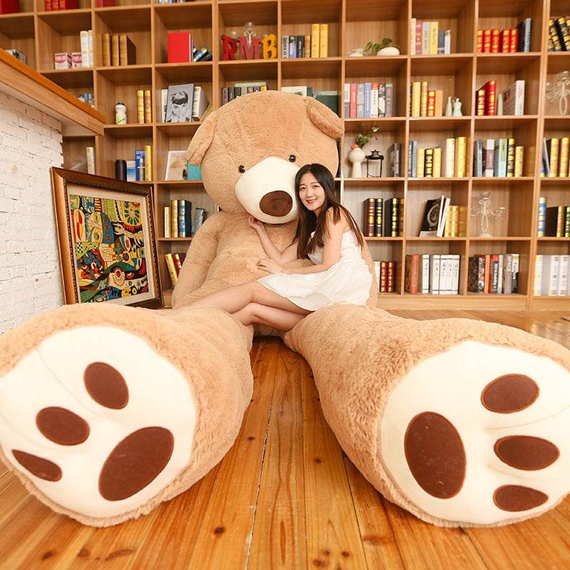 Giant 11ft Teddy Bear - World's Largest Stuffed Animal Plush Toy for Home Decor, Nursery, Photo Props & Gifts