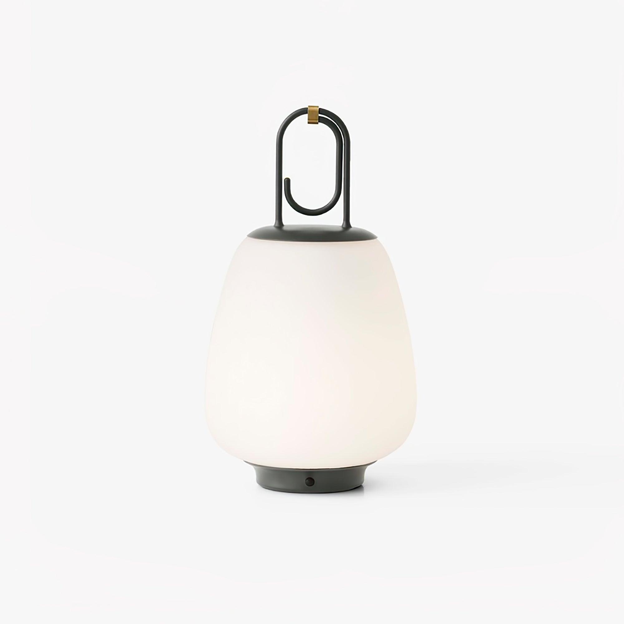 Hyggelite LED Lantern Table Lamp - Portable Indoor/Outdoor Lighting for Camping, Patio, Garden & Home Decor
