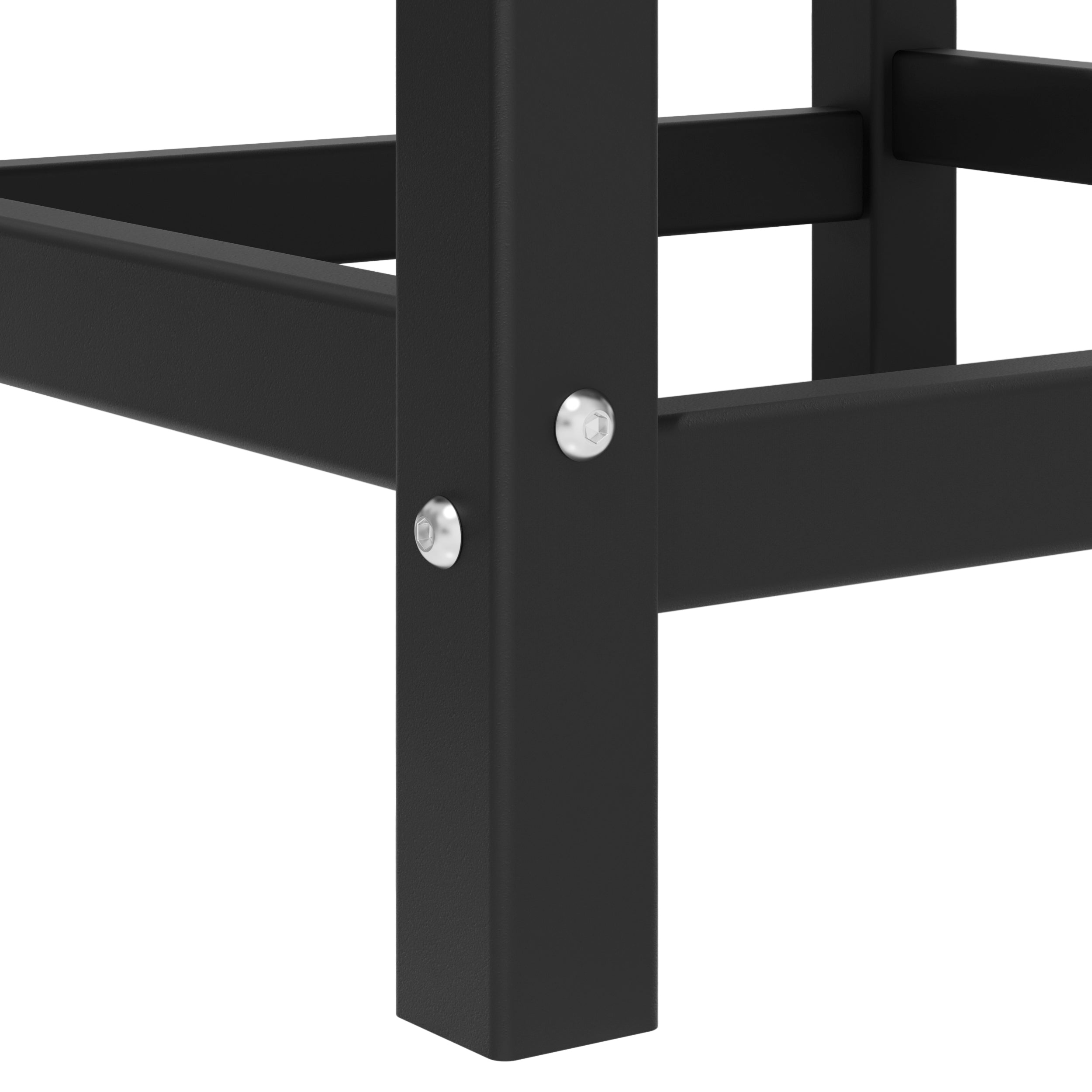 Round Outdoor Side Table - Durable Patio End Table for Garden, Poolside & Balcony - Perfect for Drinks, Books & Decor