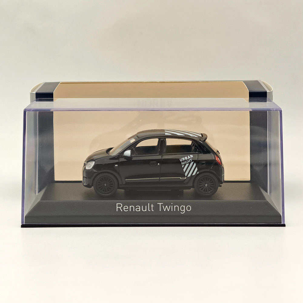 1/43 Scale Norev Renault Twingo Urban Night 2021 Black Diecast Model Car - Collectible Miniature Vehicle for Display, Gifts & Car Enthusiasts - Perfect for Home Decor, Office Display and Model Car Collections