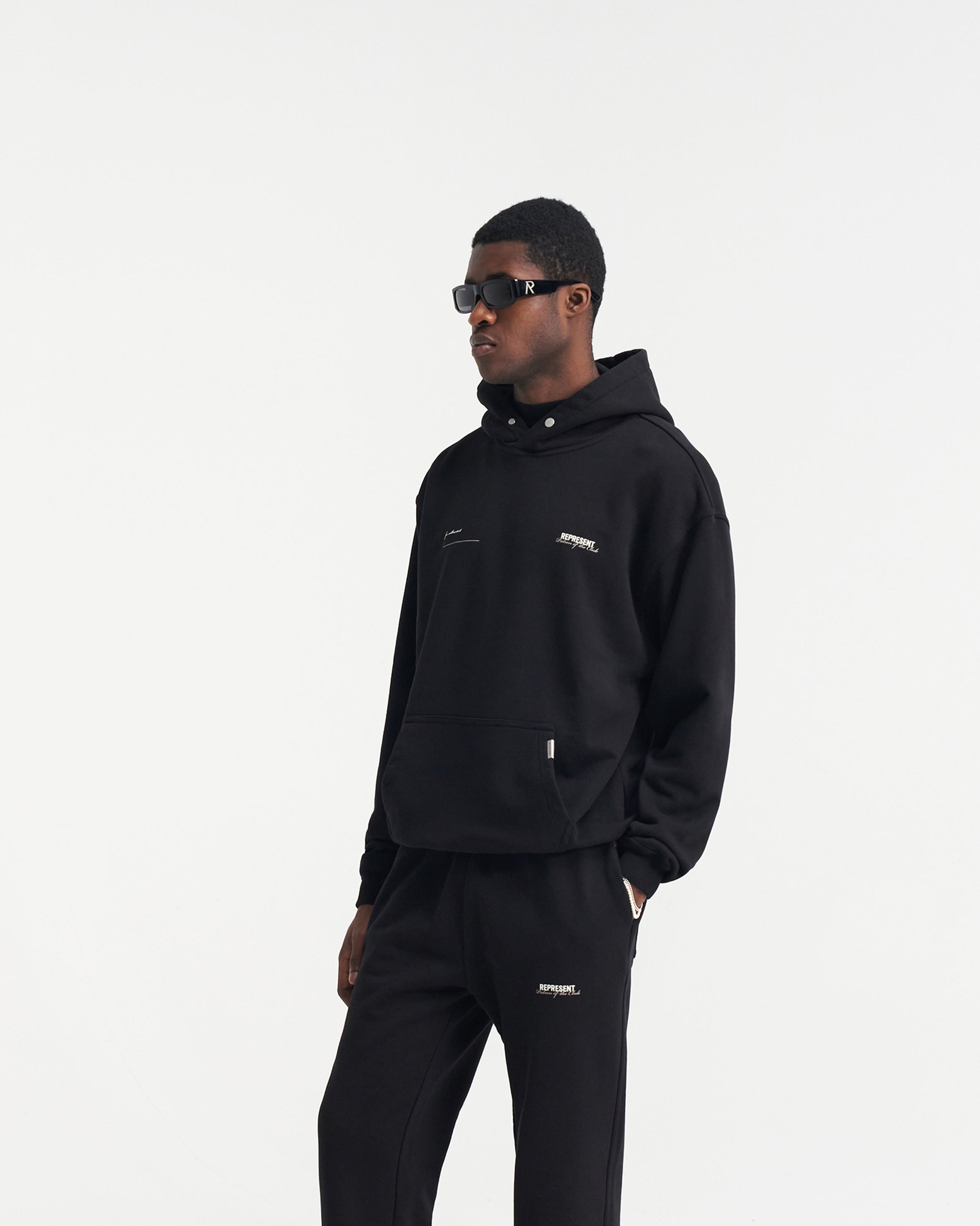 Patron Of The Club Hoodie - Black | Premium Cotton Streetwear Hooded Sweatshirt for Men & Women | Perfect for Casual Wear, Gym, and Night Out