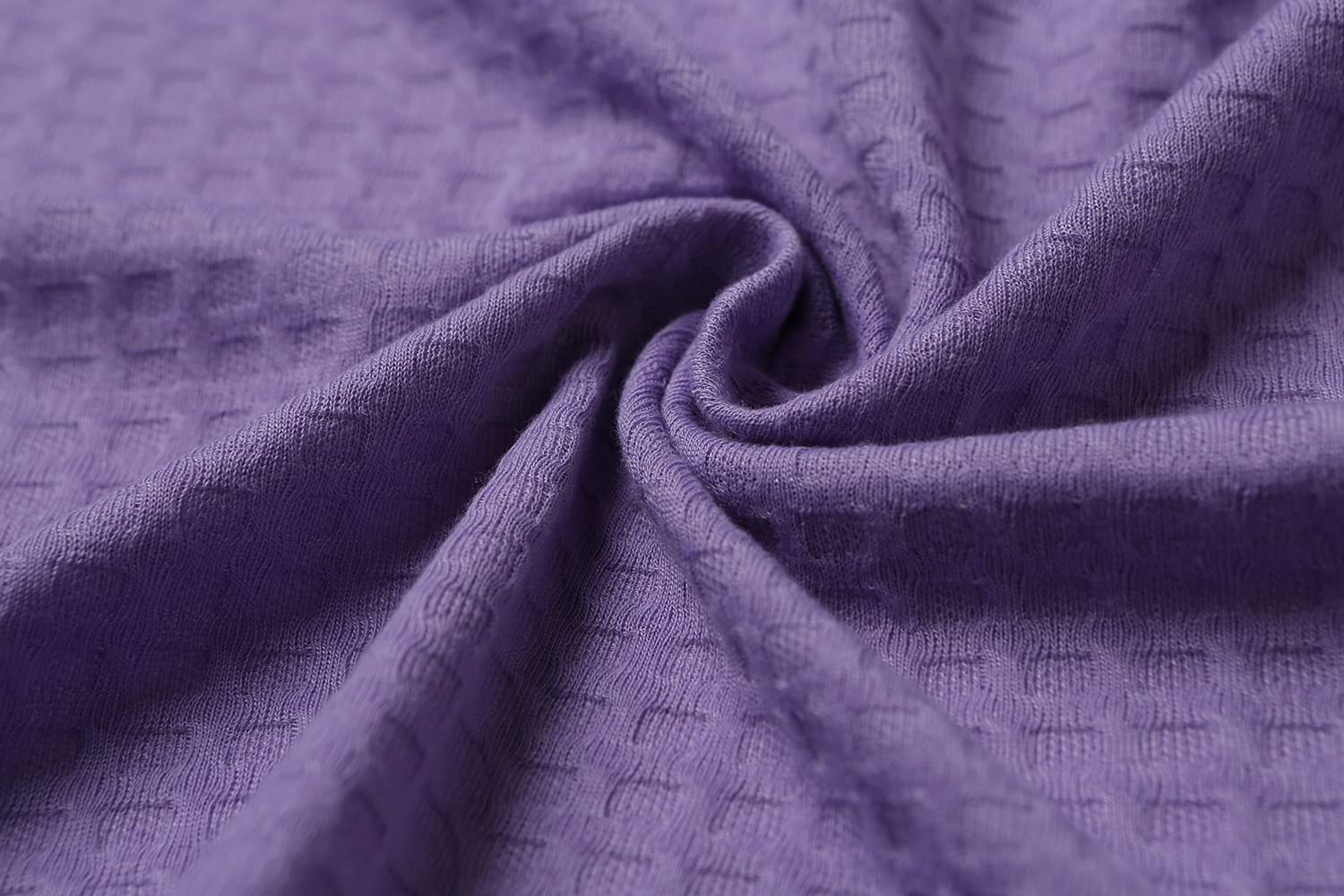 Rojeam Women's Lightweight Kimono Waffle Robe - Soft Unisex Bathrobe with Pockets for Spa, Sleepwear & Lounge Wear - Knee Length Comfortable Cotton Robe for Home Relaxation and Gift Giving