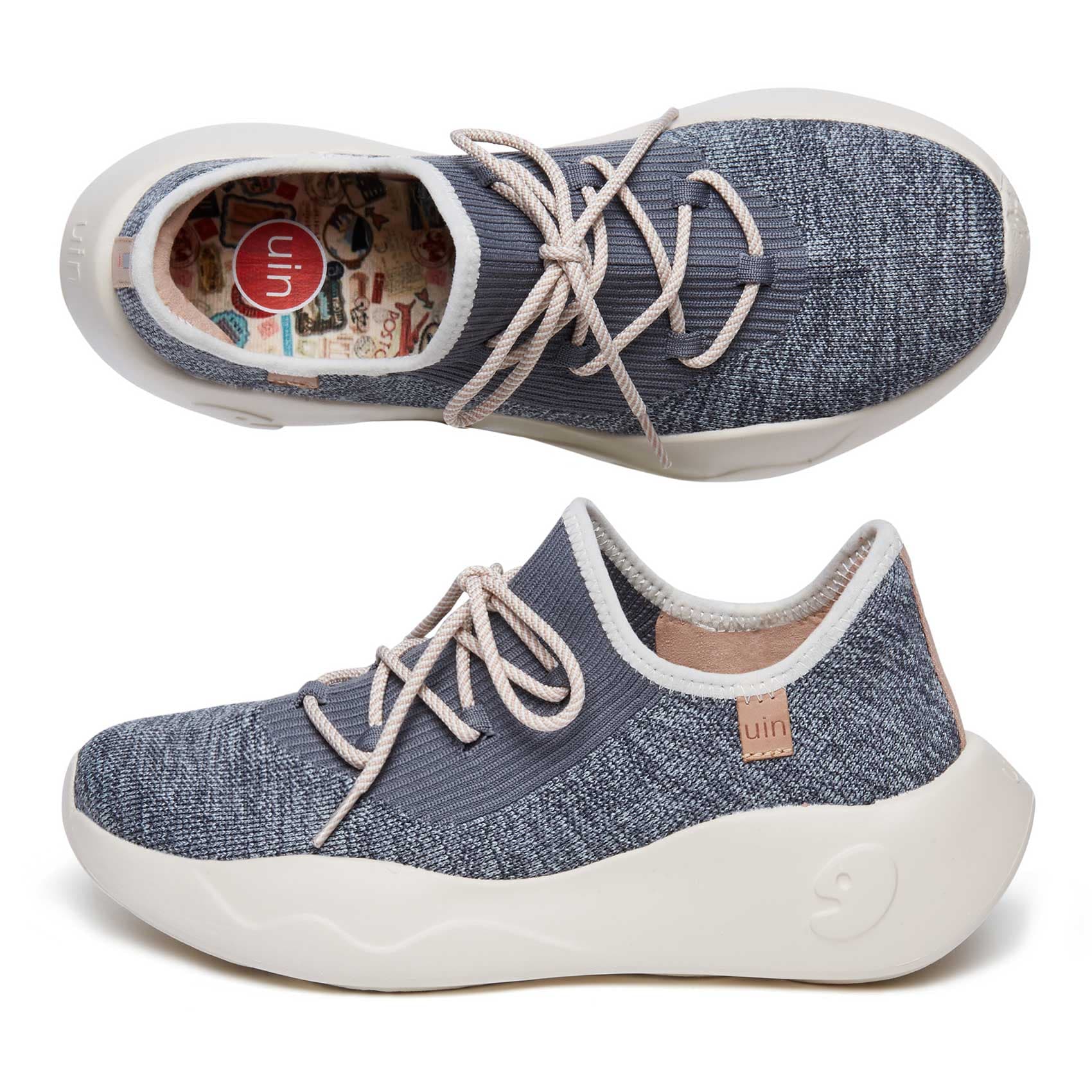 Steel Grey San Sebastian II Women's Sneakers - Comfortable Casual Walking Shoes for Women - Perfect for Running, Gym, and Everyday Wear